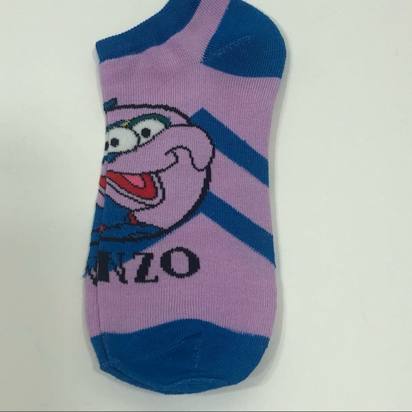 THE MUPPETS “Gonzo” Footie Socks Sz. 5-10 NEW - Picture 3 of 7